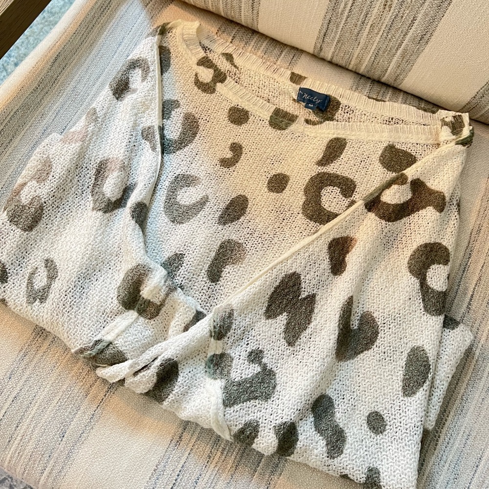 Neely leopard sweater